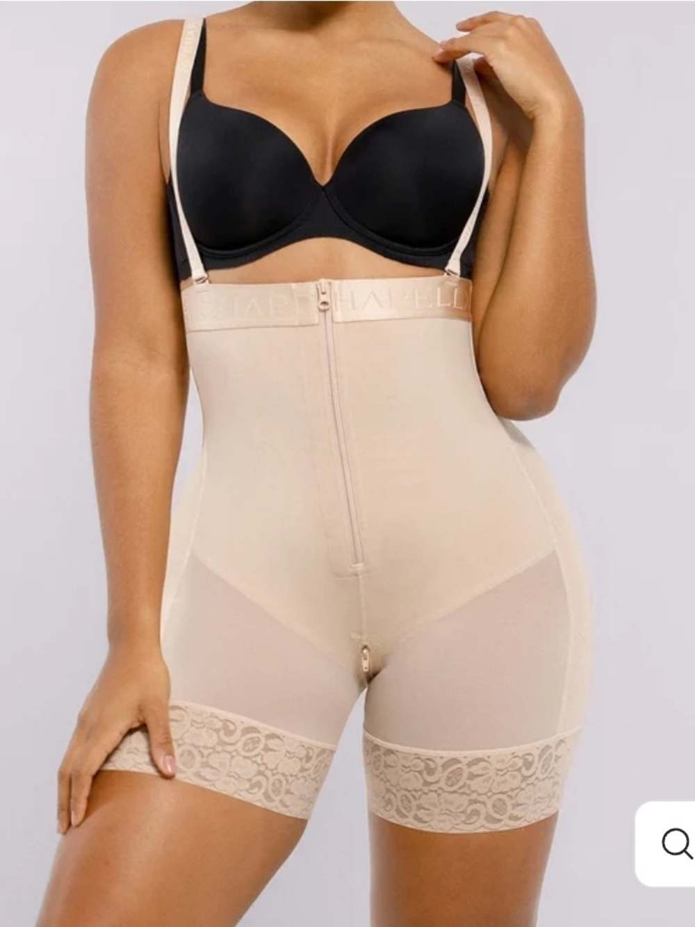 NEW Nude - AirSlim® Firm Tummy Compression Shaping Shorts High-Waist